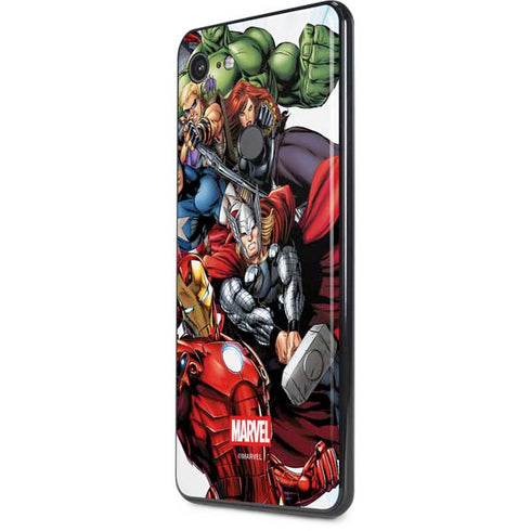 Marvel Avengers Team Google Pixel 3 XL Skin